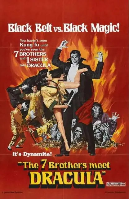 邵氏经典《七金尸》:东方僵尸与西方吸血鬼的惊悚碰撞!